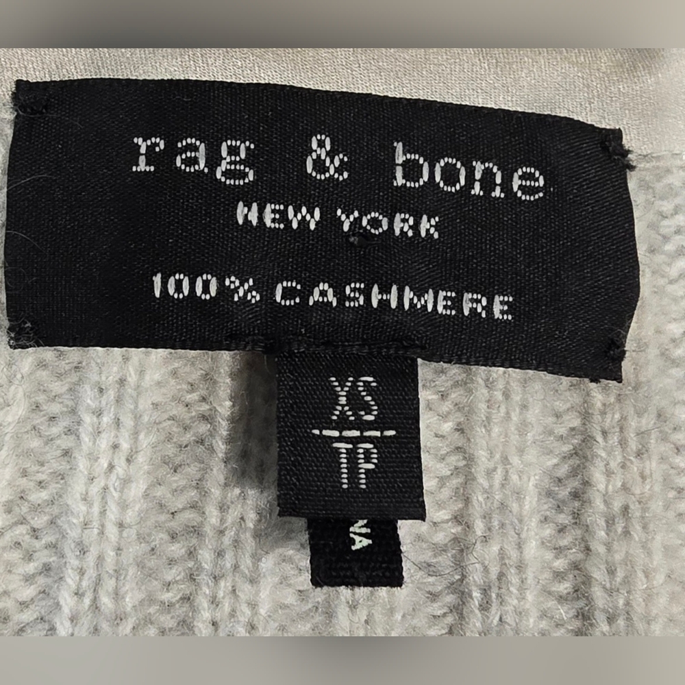 Rag & Bone Phyllis Cashmere Vneck Sweater Size XS - Picture 4 of 5